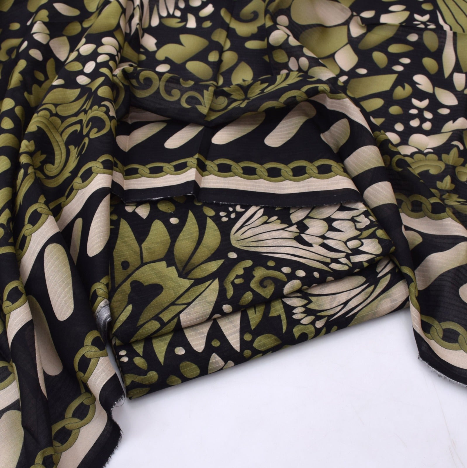 Baroque 3pc Bana Dora Lawn Allover Shirt Trouser with digital dupatta 9561