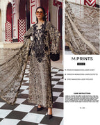 Baroque 3pc Bana Dora Lawn Allover Shirt Trouser with digital dupatta 9563