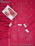 Lawn 3p Suit Classic Embroidered Shirt Dyed Trouser with Dupatta 9528